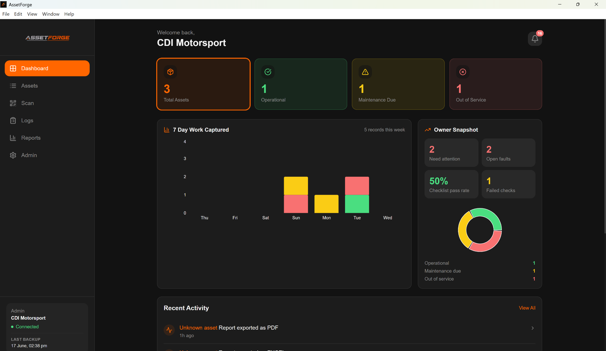 AssetForge desktop